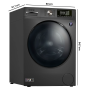Máquina de Lavar Roupa Infiniton WM-S14DAN