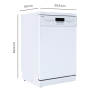 Máquina de Lavar Loiça Infiniton DIW-6115BD3
