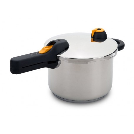 Panela Pressão s/cesto 6l -easy amarelo 220
