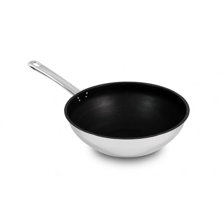 Wok antiaderente com cabo sem tampa EUROPA