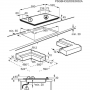 Placa AEG HKB64453NB