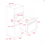 FORNO ENCASTRAR TEKA - HRB 6300 AT - ANTRACITE