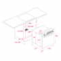FORNO ENCASTRAR TEKA - HBE 615 ME SS - INOX