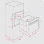 FORNO ENCASTRAR TEKA - HSB 630P WH - BRANCO
