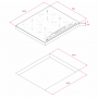 PLACA ENCASTRAR TEKA - ITC 64630 BK MST
