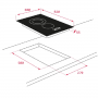 PLACA ENCASTRAR TEKA - TZC 32320 TTC BK