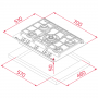 PLACA ENCASTRAR TEKA - GZC 75330 XBA BK