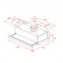 EXAUSTOR ENCASTRAR TEKA - TL 6310 - INOX
