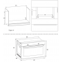 FORNO MEIRELES - MF 4908 X - 90CM