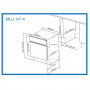 MÁQUINA DE LAVAR LOUÇA MEIRELES - MLLI 147.2 X