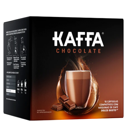 Cápsulas KAFFA Chocolate Compatível Dolce Gusto*