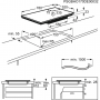 Placa ELECTROLUX EIV85446