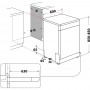 Máquina de Lavar Loiça Whirlpool W7F HS51 X