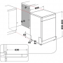 MÁQUINA LAVAR LOUÇA WHIRLPOOL W7F HP43