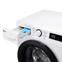 MÁQUINA DE LAVAR E SECAR ROUPA LG - F4DR5011S6W
