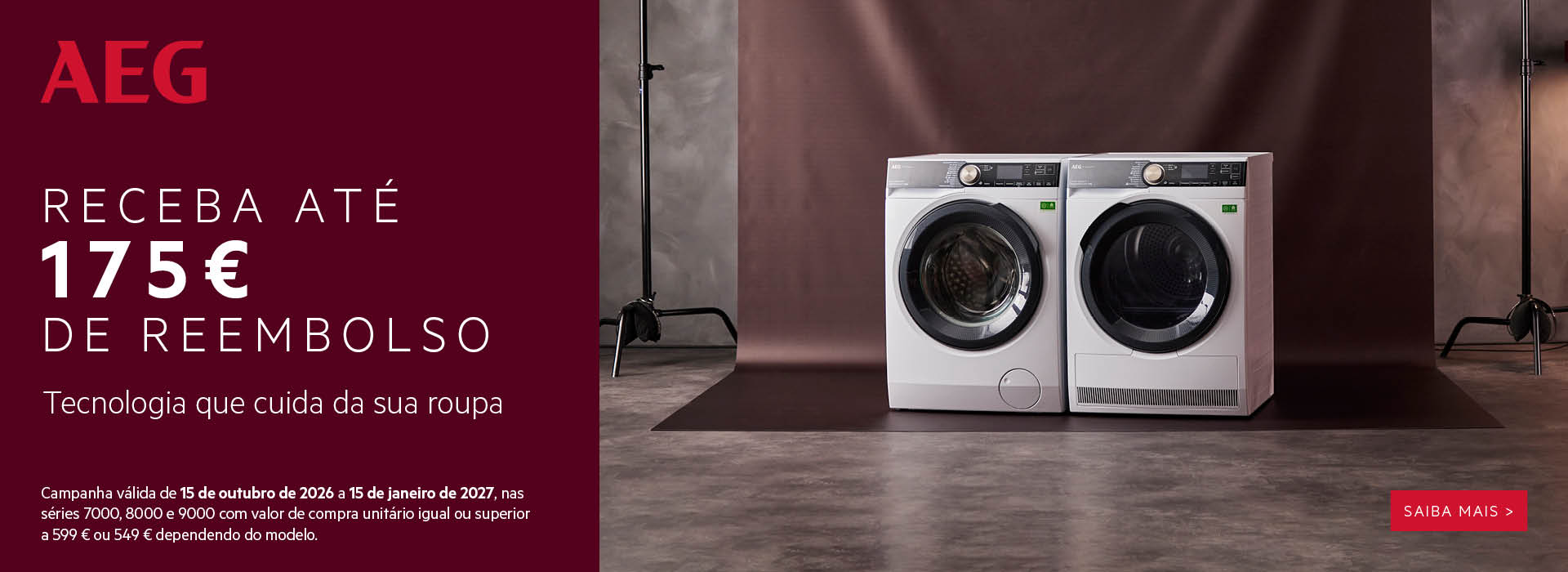 AEG Roupa CashBack